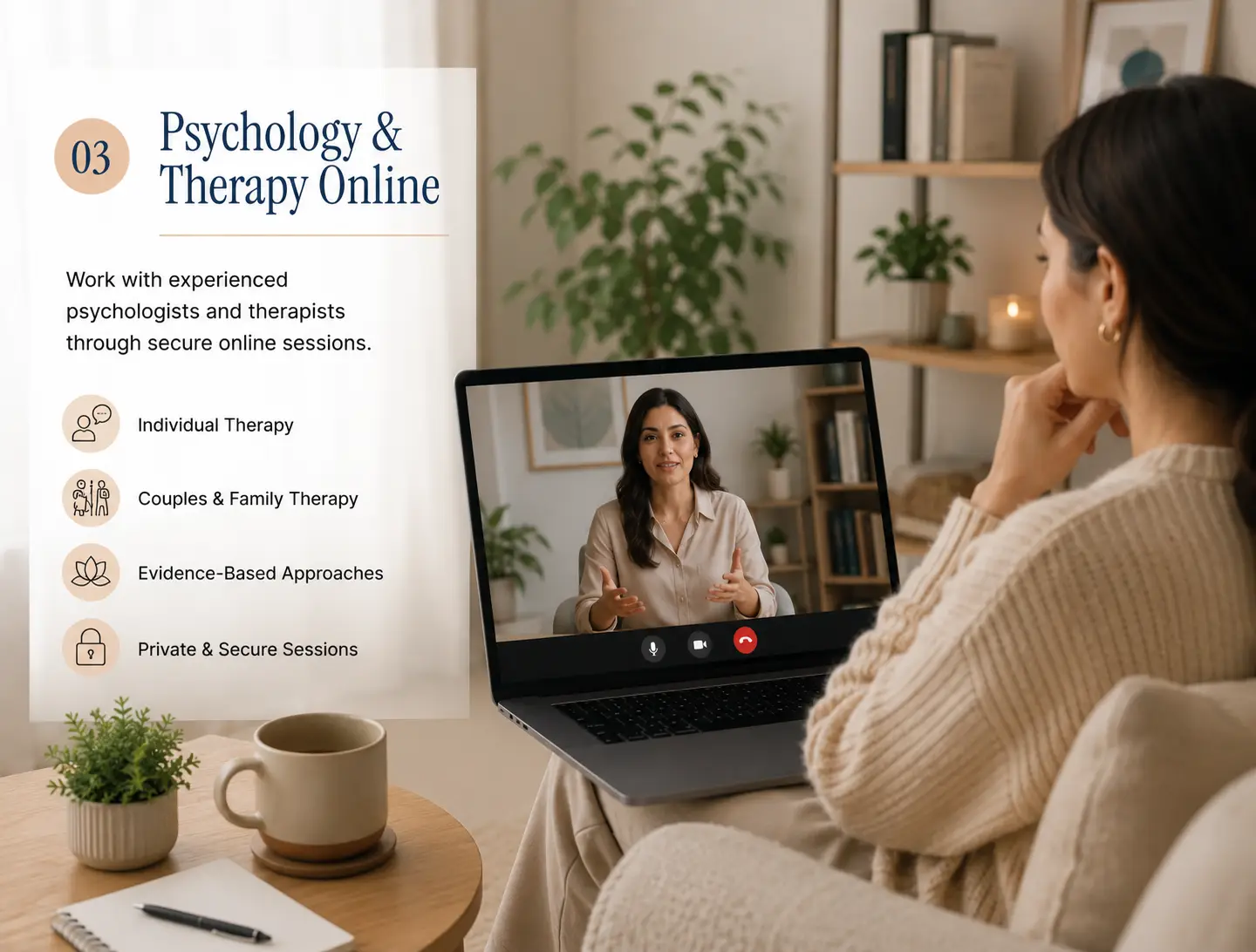 Specialist mental health telemedicine consultation options | Alma Care